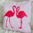 Flamingo Cushion | Embroidery Cushion | Home Decor