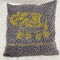 Elephant Cushion | Embroidery Cushion | Home Decor