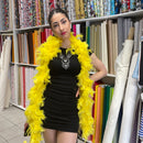 Yellow Feather Boa | Marabou - Shop Fabrics, Cushions & Dressmaking Supplies online - Fabric Family