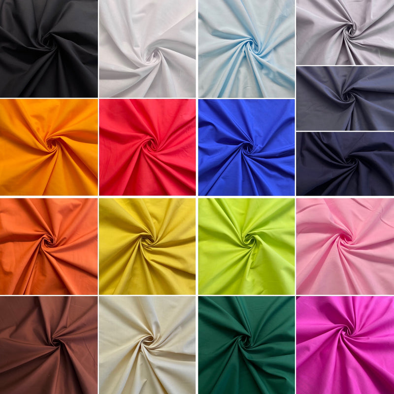 Plain Polycotton | Width - 115cm/45inch