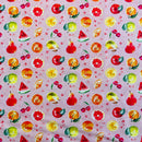 Fruits Cotton Fabric | Width - 150cm/59inch