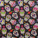 Skulls Cotton Fabric | Halloween Fabric