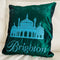 Brighton Pavilion Cushion | Embroidery Cushion | Home Decor