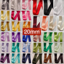 20mm Satin Ribbon | Double Sided | 34 Colours