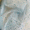 Baby Blue Glitter Dot Organza Fabric | Width - 150cm/59inch