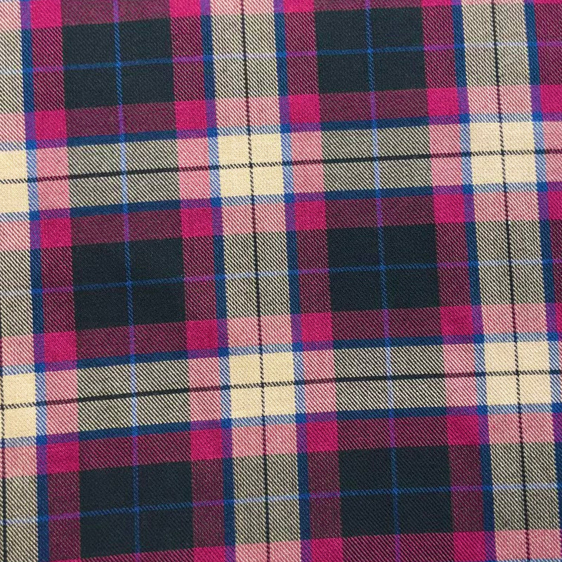 Tartan Fabric | Width - 150cm/59inch