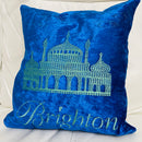 Brighton Pavilion Cushion | Embroidery Cushion | Home Decor