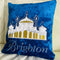 Brighton Pavilion Cushion | Embroidery Cushion | Home Decor