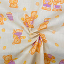 Bears Polycotton Fabric | Width - 115cm/45inch - Shop Fabrics, Cushions & Dressmaking Supplies online - Fabric Family