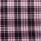 Pink Tartan Fabric | Width - 150cm/59inch