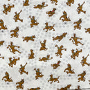 Scooby-Doo Cotton Fabric | Width - 140cm/55inch - Shop Fabrics, Cushions & Dressmaking Supplies online - Fabric Family