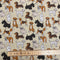 Dogs Polycotton Fabric | Width - 115cm/45inch - Shop Fabrics, Cushions & Dressmaking Supplies online - Fabric Family