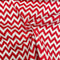 Red Chevron Polycotton Fabric | Width - 115cm/45inch - Shop Fabrics, Cushions & Dressmaking Supplies online - Fabric Family