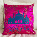 Brighton Pavilion Cushion | Embroidery Cushion | Home Decor