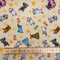 Dogs Polycotton Fabric | Width - 115cm/45inch - Shop Fabrics, Cushions & Dressmaking Supplies online - Fabric Family