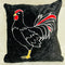 Rooster Cushion | Embroidery Cushion | Home Decor