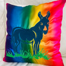 Donkey Cushion | Embroidery Cushion | Home Decor